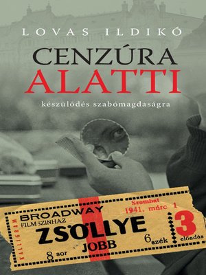 cover image of Cenzúra alatti